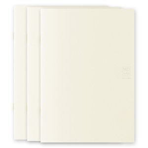 Midori MD Paper Notebook Light A5 3 Pieces Lined